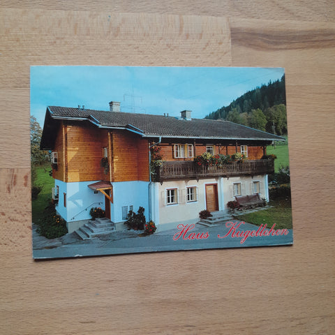 AK Radstadt. Haus Kugellehen. Jugendferienheim Simonyhof. Familie Kahr. Römerstraße 48.