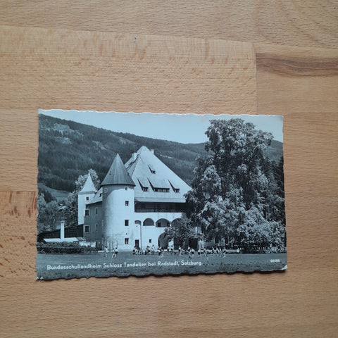 AK Bundesschullandheim Schloss Tandalier bei Radstadt.