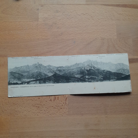 AK Panorama v. Rossbrand geg. Die Bischofsmütze und Dachsteingruppe.