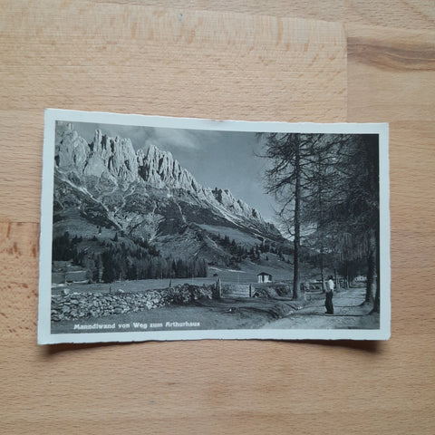 AK Manndlwand vom Weg zum Arthurhaus.