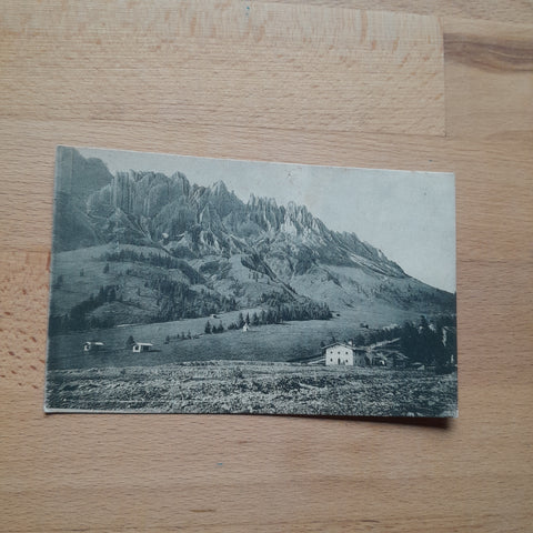 AK Manndlwände am Hochkönig mit Mitterberg.