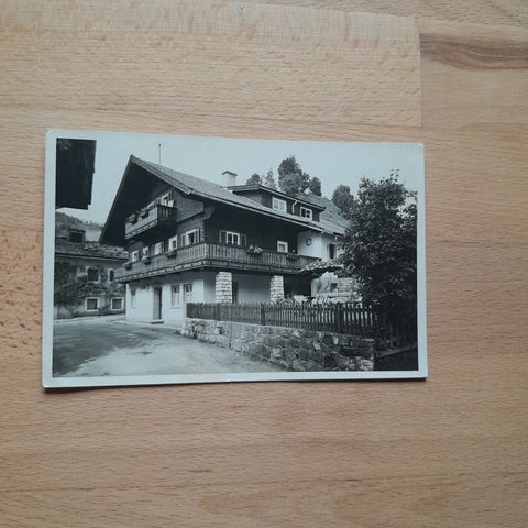 AK Wagrain (Gelaufen in Wagrain und Wagrain auch vom Sender der Ansichtskarte vermerkt an Rückseite)
