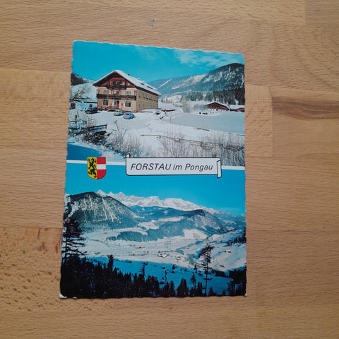 AK Forstau im Pongau. Gasthof S. u. H. Buchsteiner.