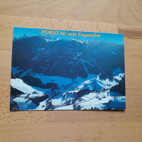 AK Forstau im Pongau mit Fageralm.