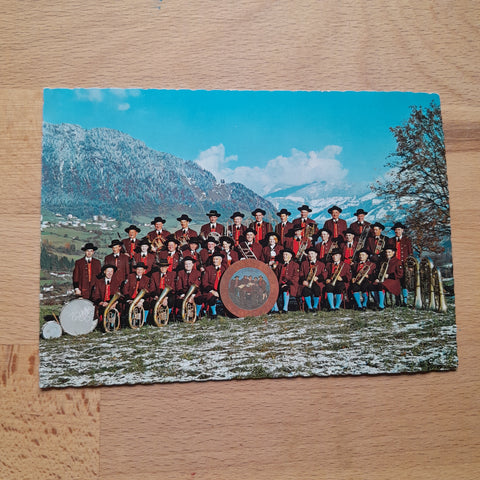 AK Schwarzach im Pongau. D'Salzlecker Trachtenmusikkapelle.