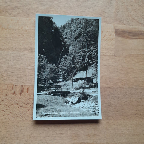 AK Bischofshofen. Wasserfall. (1930)