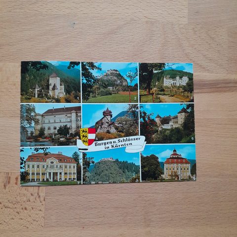 AK Burgen und Schlösser in Kärnten.