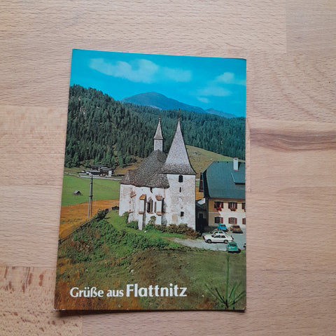 AK Grüße aus Flattnitz.