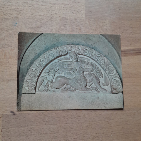 AK Dom zu Gurk. Samson - Tympanon.