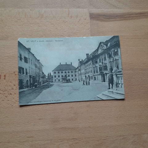 AK St. Veit an der Glan. Hauptplatz. (1907)