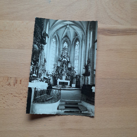 AK Straßburg. Hochaltar Kirche Lieding.