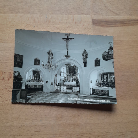 AK Straßburg. Heiligengeistkirche.