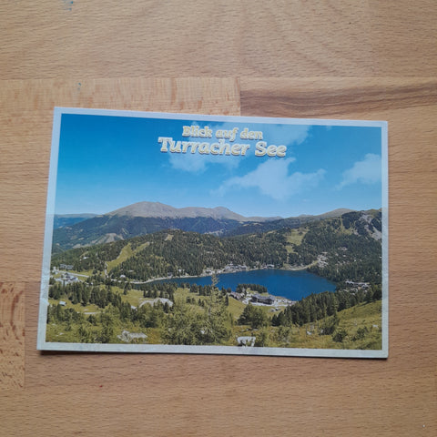 AK Blick auf den Turrachersee.
