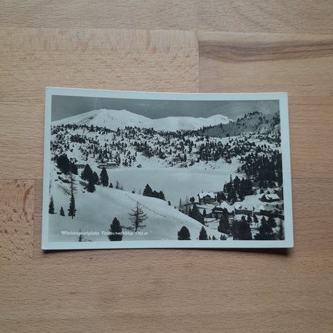 AK Wintersportplatz Turracherhöhe.