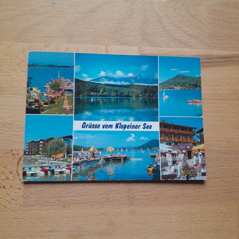 AK Grüsse vom Klopeiner See.