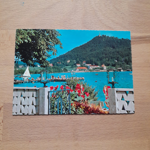 AK Blick auf den Klopeinersee.