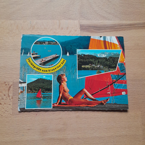 AK Feriengrüße vom Klopeinersee.