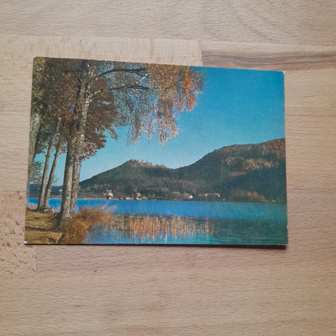 AK Klopeiner See mit Unterburg-Georgibergl.