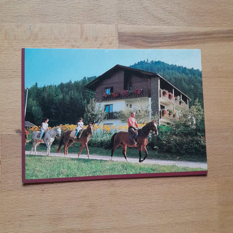 AK Unterburg am Klopeiner See. Burgpension Familie Nadasdy. Terrassenweg 54.