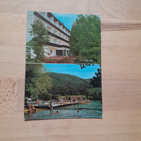 AK Klopein. Am See XV/14. Parkotel A. u. H Zuzek.