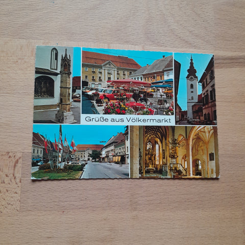 AK Grüsse aus Völkermarkt.