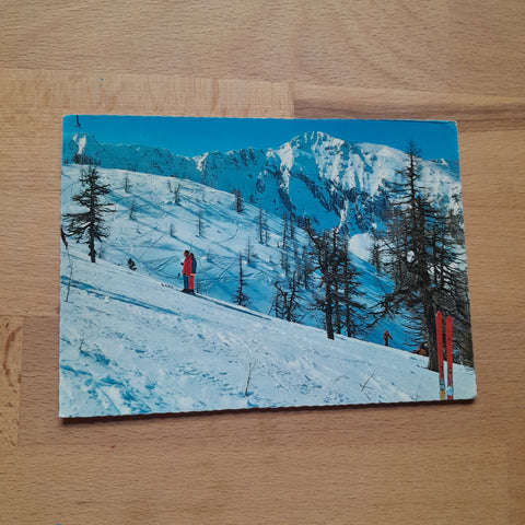 AK Schlepplift mit Blick auf Feistritzerspitz.