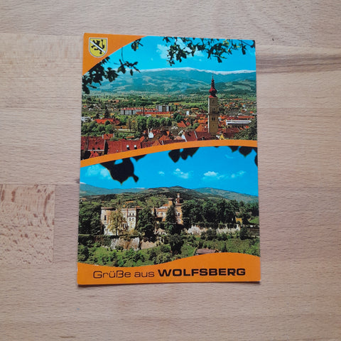 AK Grüße aus Wolfsberg.