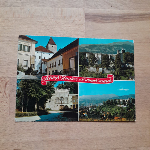 AK Wolfsberg. Schloß Henckel v. Donnersmark.