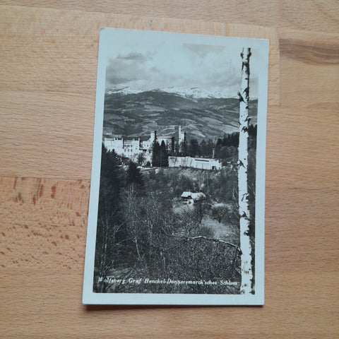 AK Wolfsberg. Graf Henckel-Donnersmarck'sches Schloss. (1941)