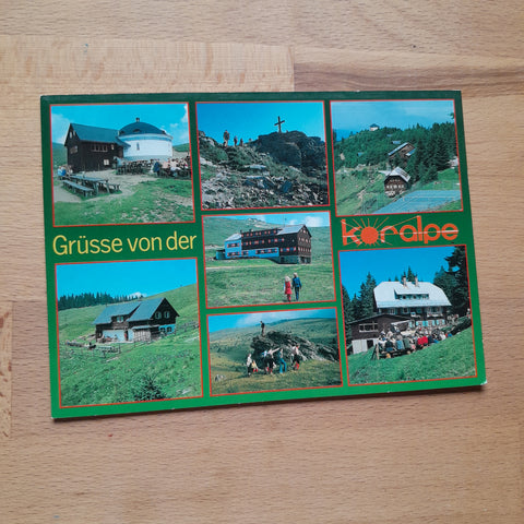 AK Grüße von der Koralpe.