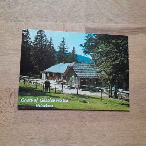 AK Gasthof Gössler Hütte. Weinebene.