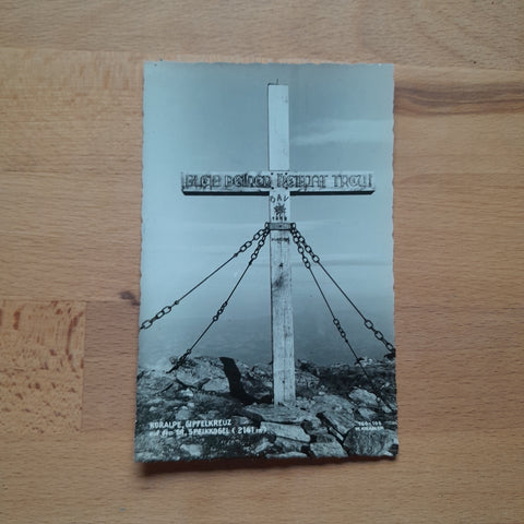AK Koralpe. Gipfelkreuz auf dem Gr. Speikkogel.