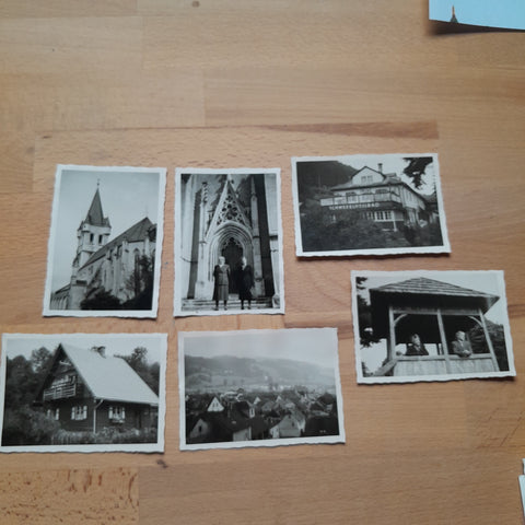 6 Fotos Bad St. Leonhard im Lavanttal. (1957)