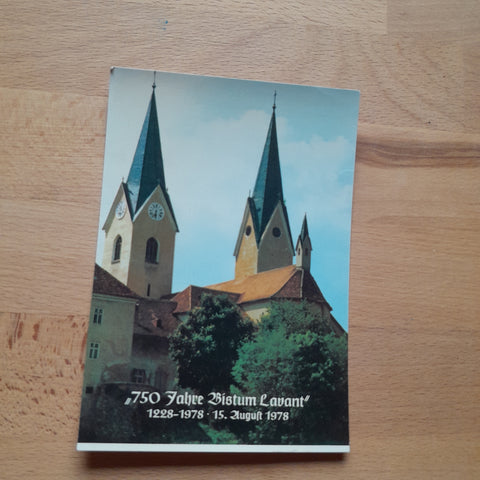 AK St. Andrä im Lavanttal. Pfarrkirche. 750 Jahren Bistum Lavant 1228-1978. 15. August 1978.