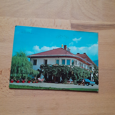 AK St. Andrä im Lavanttal. Pension Restaurant Hufnagl. Inh. Franz u. Stefanie Lackner.