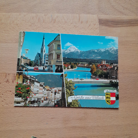 AK Grüße aus Villach.