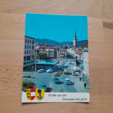 AK Villach Stadtzentrum.