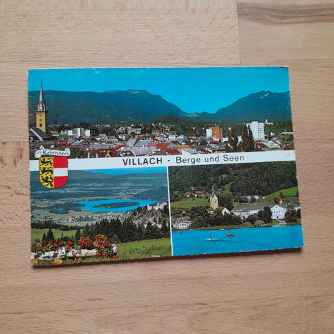 AK Villach. Berge und Seen.