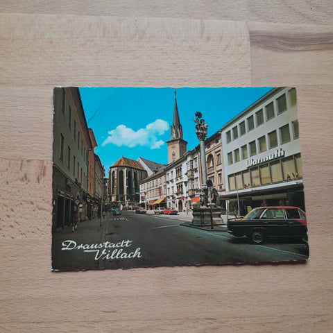 AK Draustadt Villach.