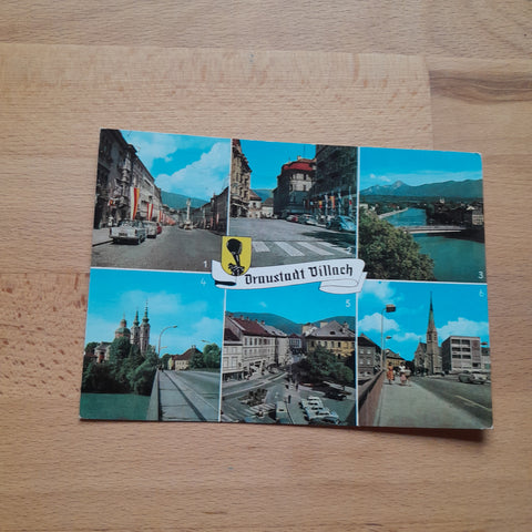 AK Draustadt Villach.