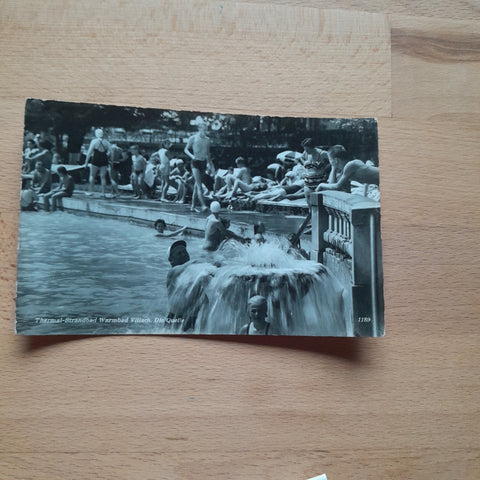 AK Villach. Thermal-Strandbad Warmbad. Die Quelle.