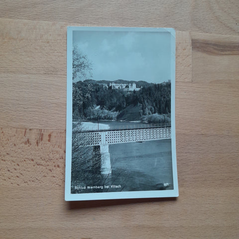AK Schloss Wernberg bei Villach.