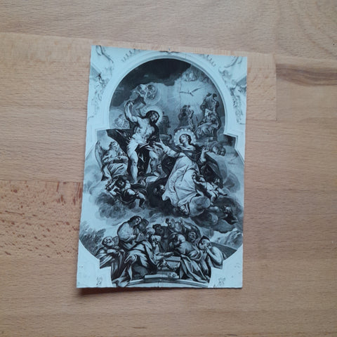 AK Stiftskirche Ossiach. Hauptdeckengemälde. Maria Himmelfahrt.