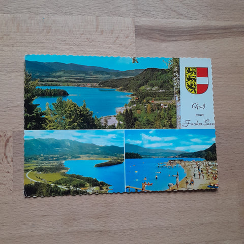 AK Gruß vom Faakersee.