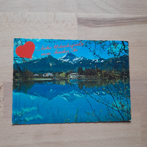 AK Herzliche Urlaubsgrüße vom Faaker See.