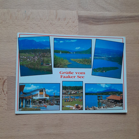 AK Grüße vom Faaker See.