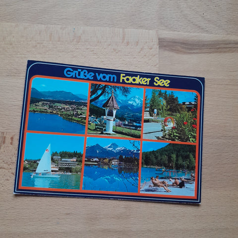 AK Grüße vom Faaker See.