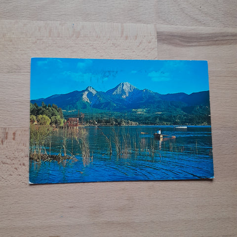 AK Faakersee mit Mittagskogel.