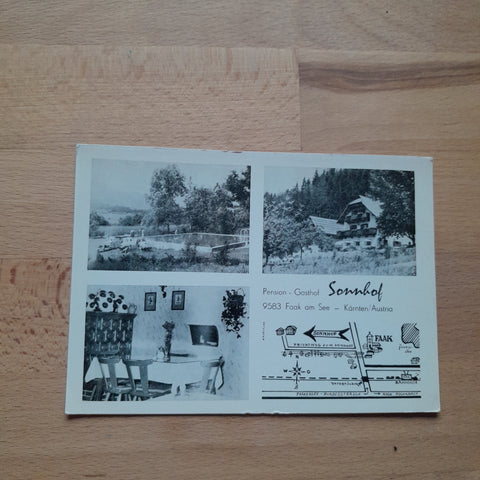 AK Faak am See. Pension Gasthof Sonnhof.