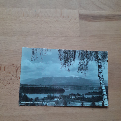 AK Faakersee mit Gerlitzen.